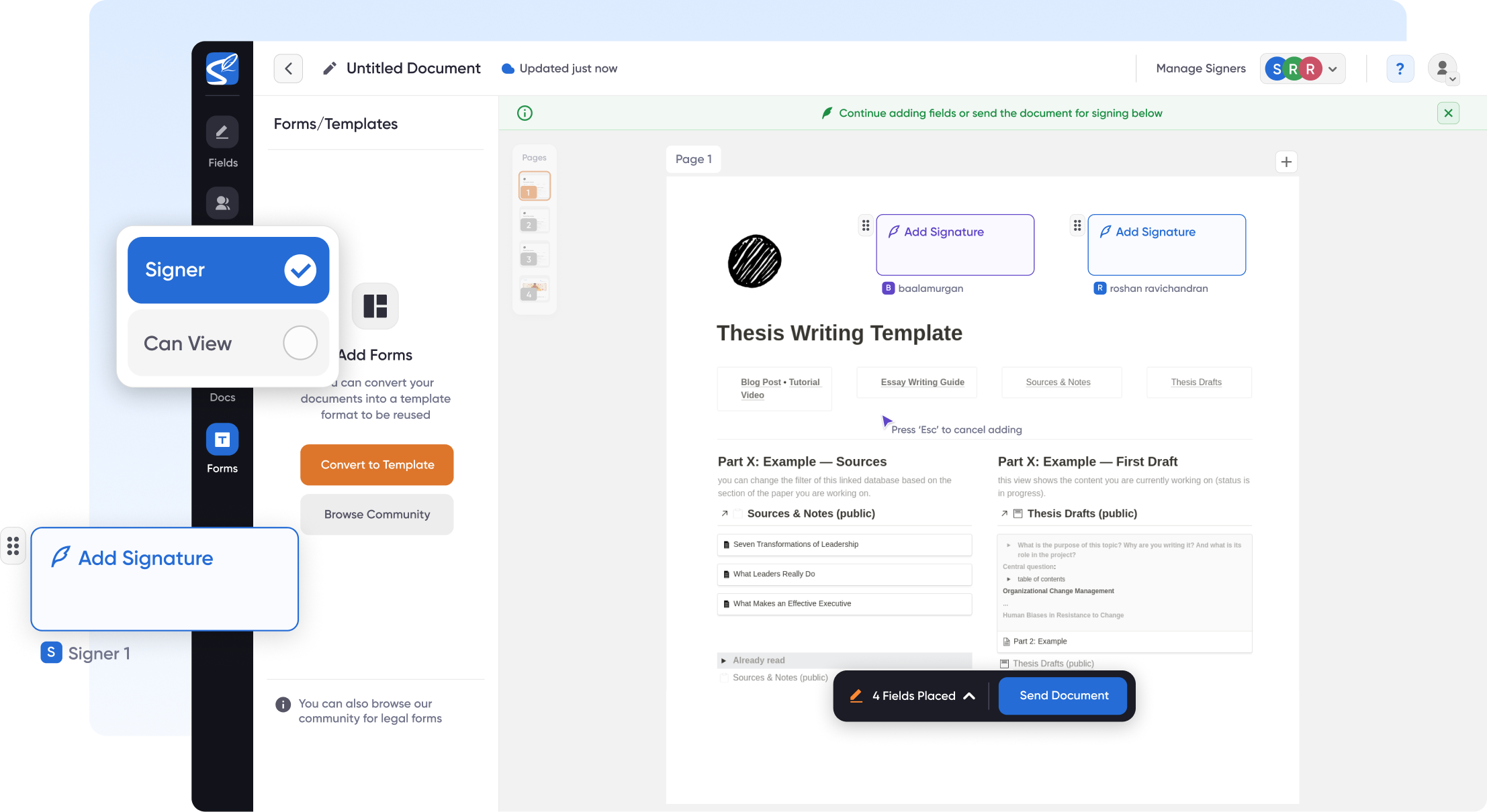 Document Editor Preview